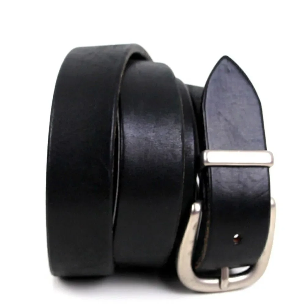 MOD DEPOSE SADDLE BLACK GENUINE LEATHER 1 1/8